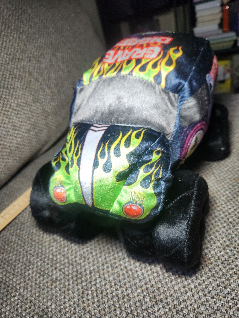 Monster Jam Grave Digger plush toy